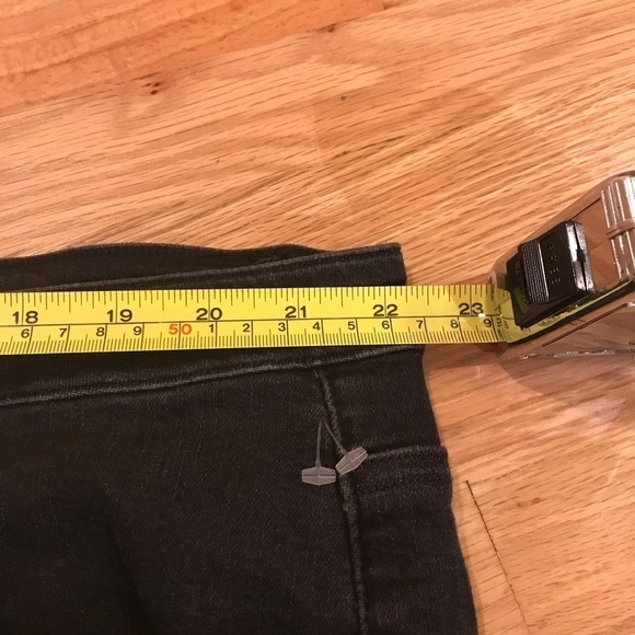 Sanctuary denim connector kick crop jeans 24W black - Picture 10 of 12